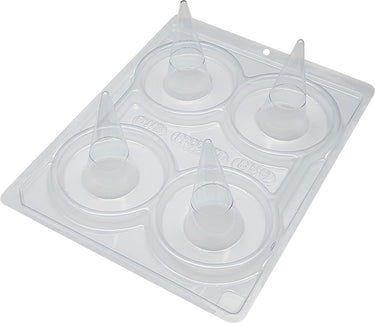 Forma De Chocolate - Forma De Chocolate Especial 3 Partes - Cone Grande - BWB850